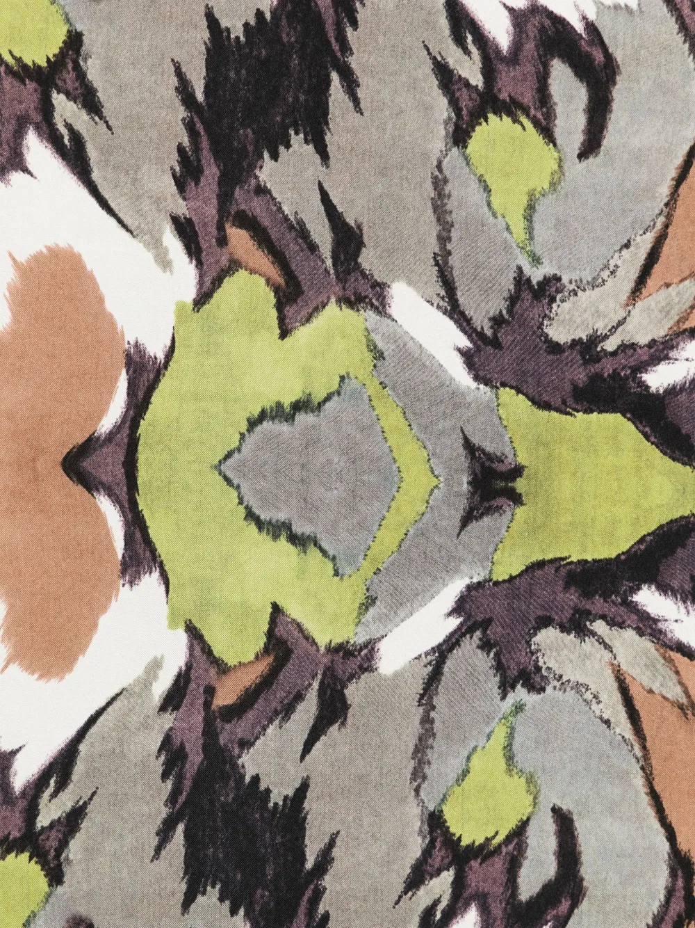 Pierre-Louis Mascia abstract-print silk scarf | Men | Image 2