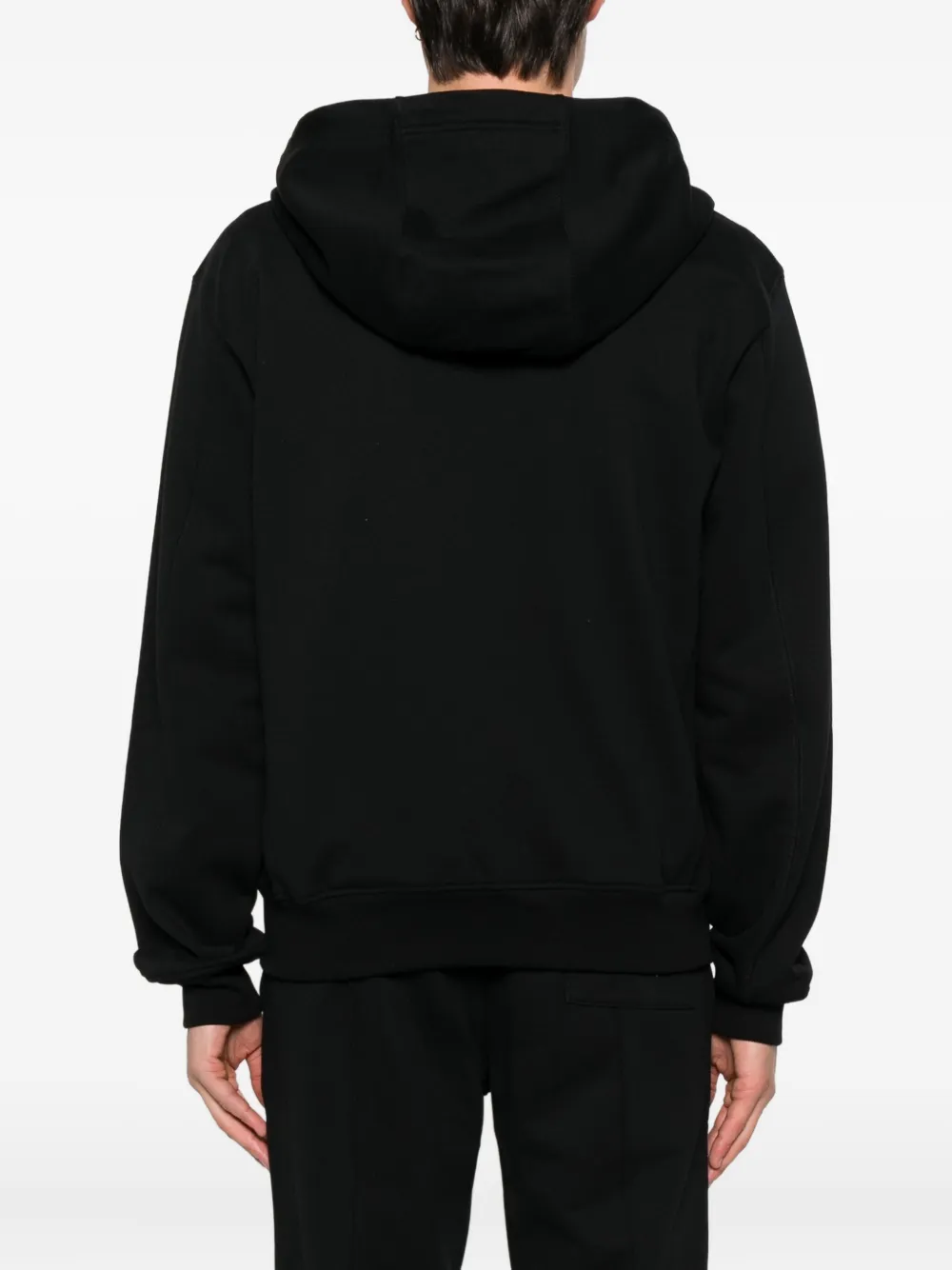 Casablanca Hoodie met logopatch Zwart