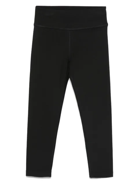 Moncler Enfant logo-patch leggings