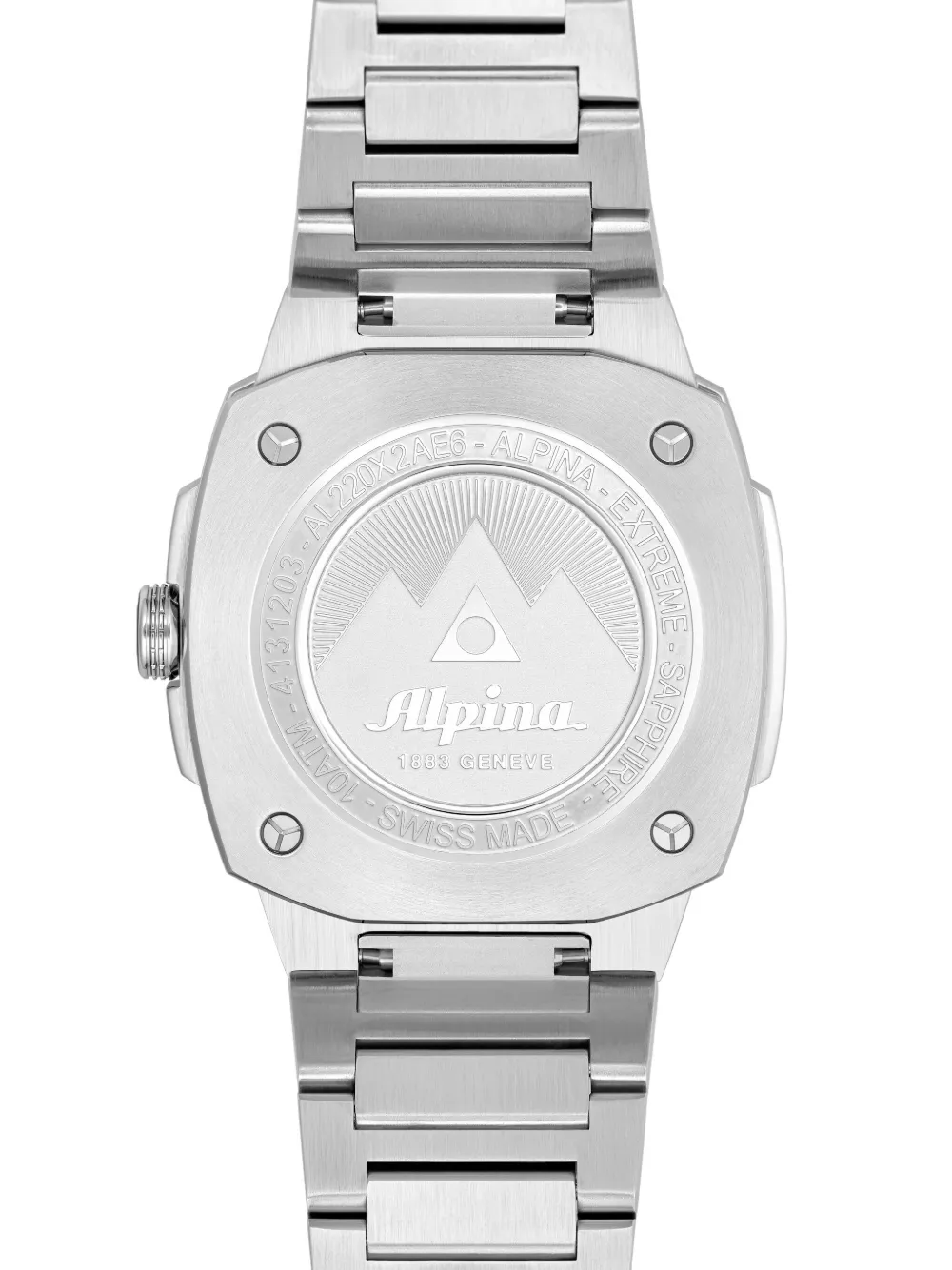 Alpina Alpiner Extreme Quartz 35.2mm In Silver