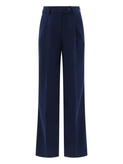 F.It pleated-front tailored trousers