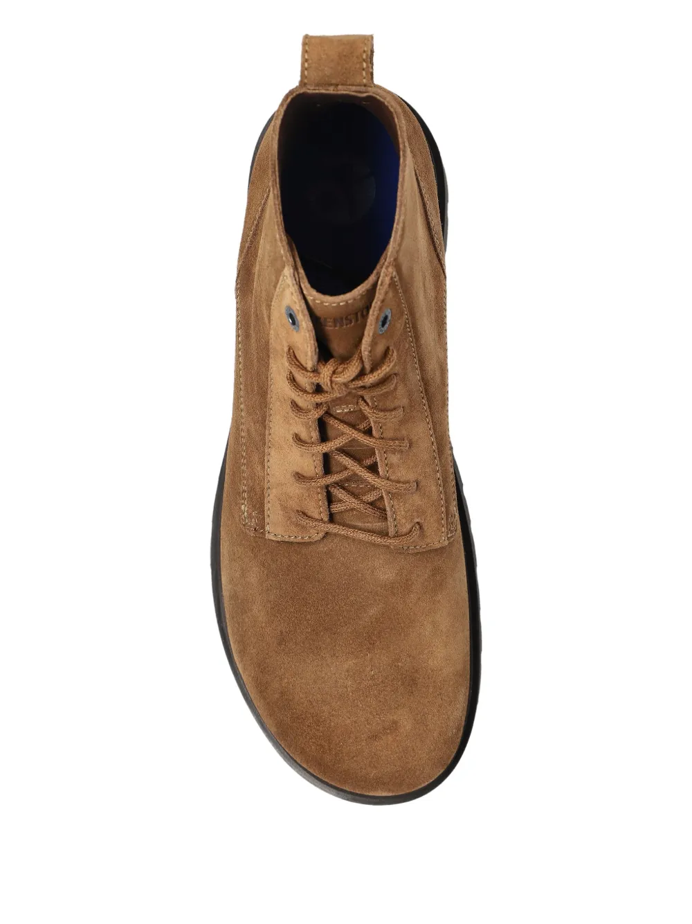 Birkenstock Highwood Suede Lace-up Ankle Boots In Brown