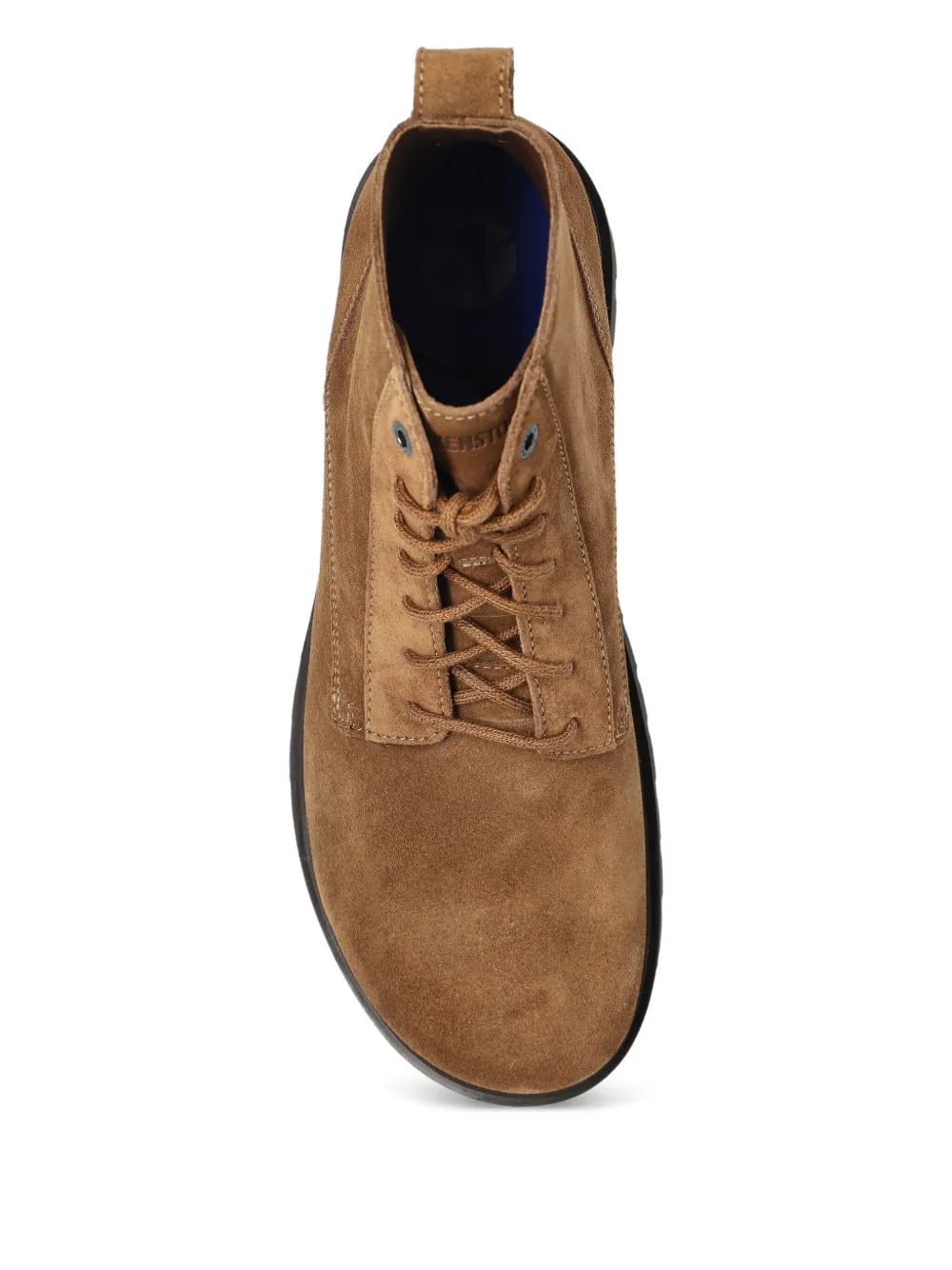 Birkenstock Highwood suede lace-up ankle boots Brown