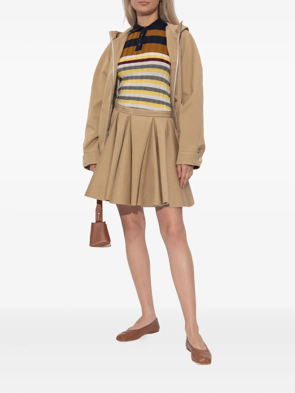 Marni striped polo top | Polo Tops | Image 2