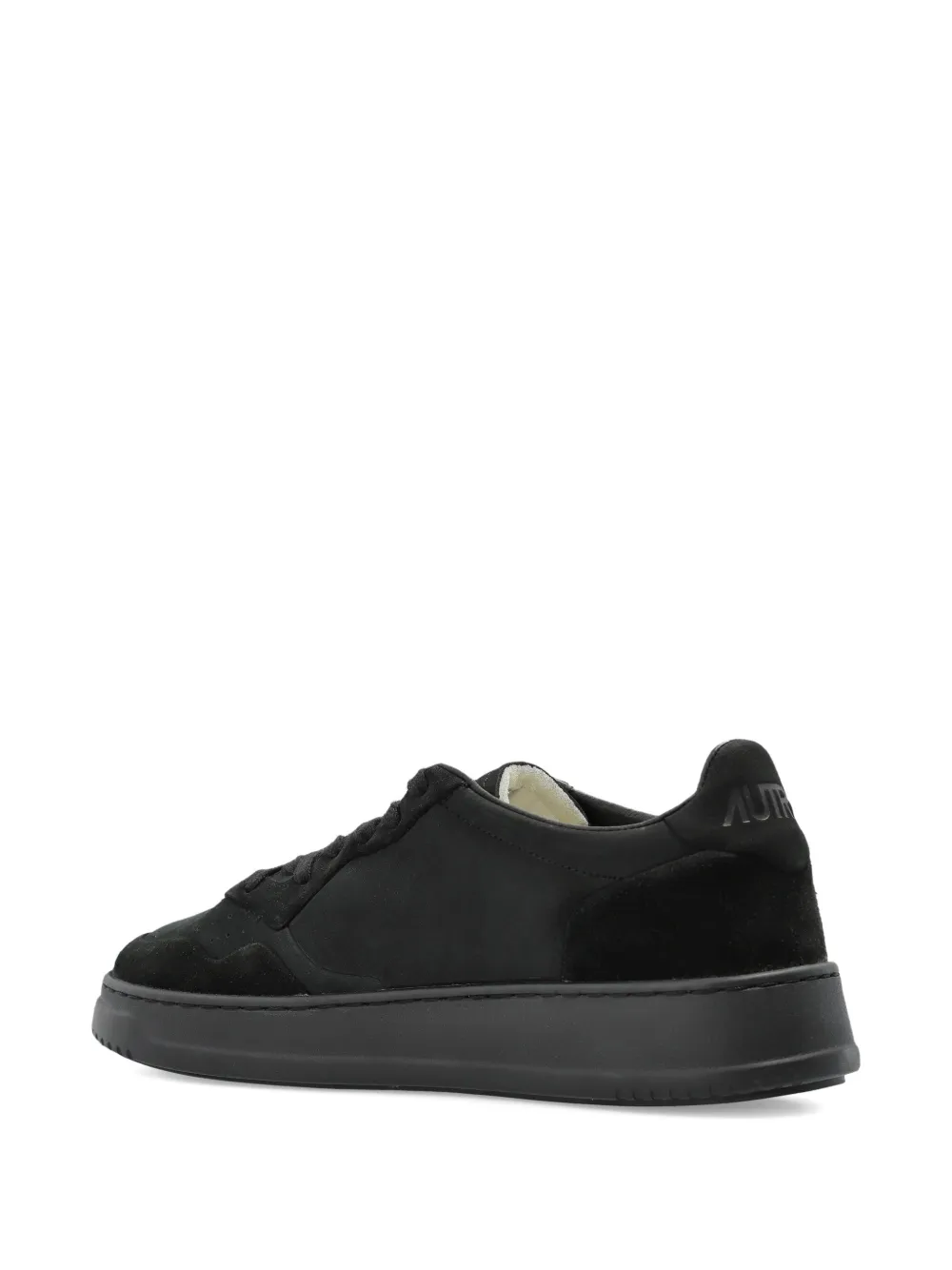 Autry Medalist suede low-top sneakers Black