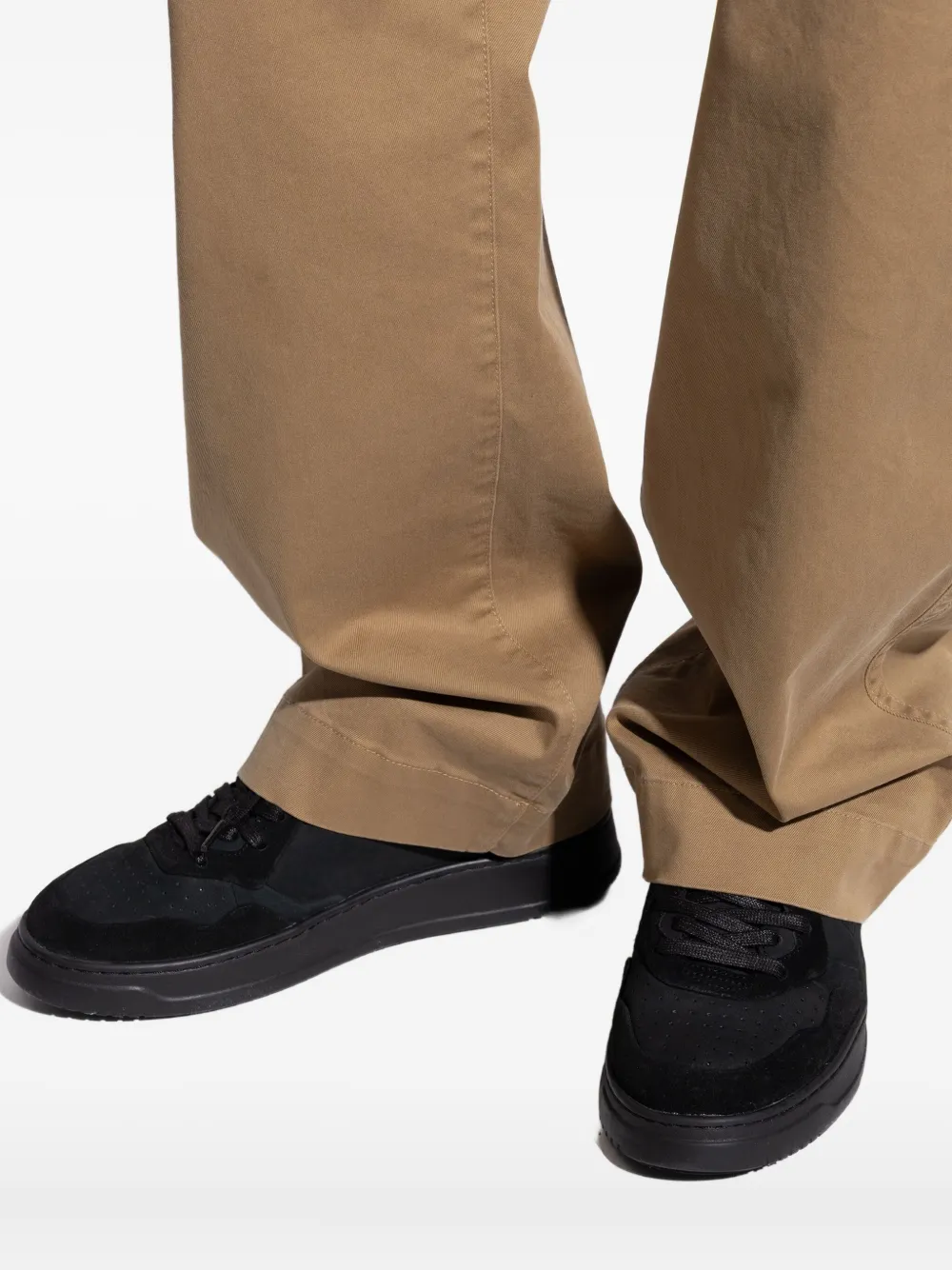 Autry Medalist suede low-top sneakers Black