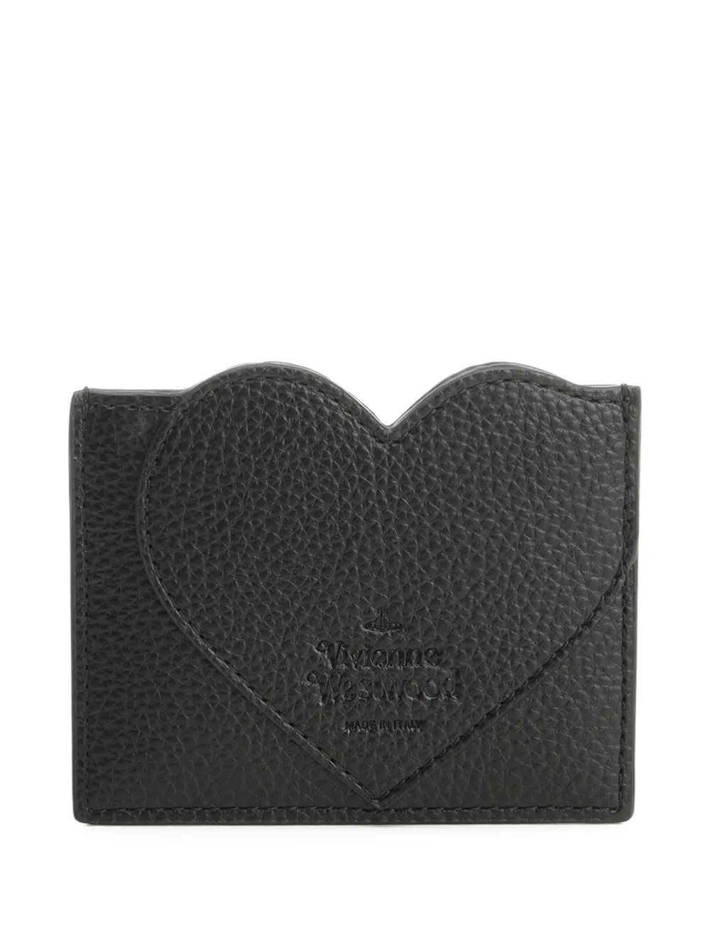 Vivienne Westwood orb-plaque wallet - Zwart
