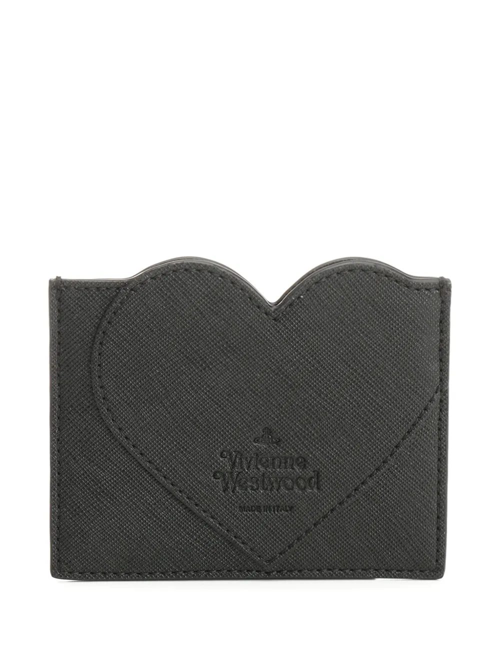 Vivienne Westwood Orb-plaque wallet - Zwart