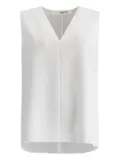 F.It V-neck sleeveless top - White