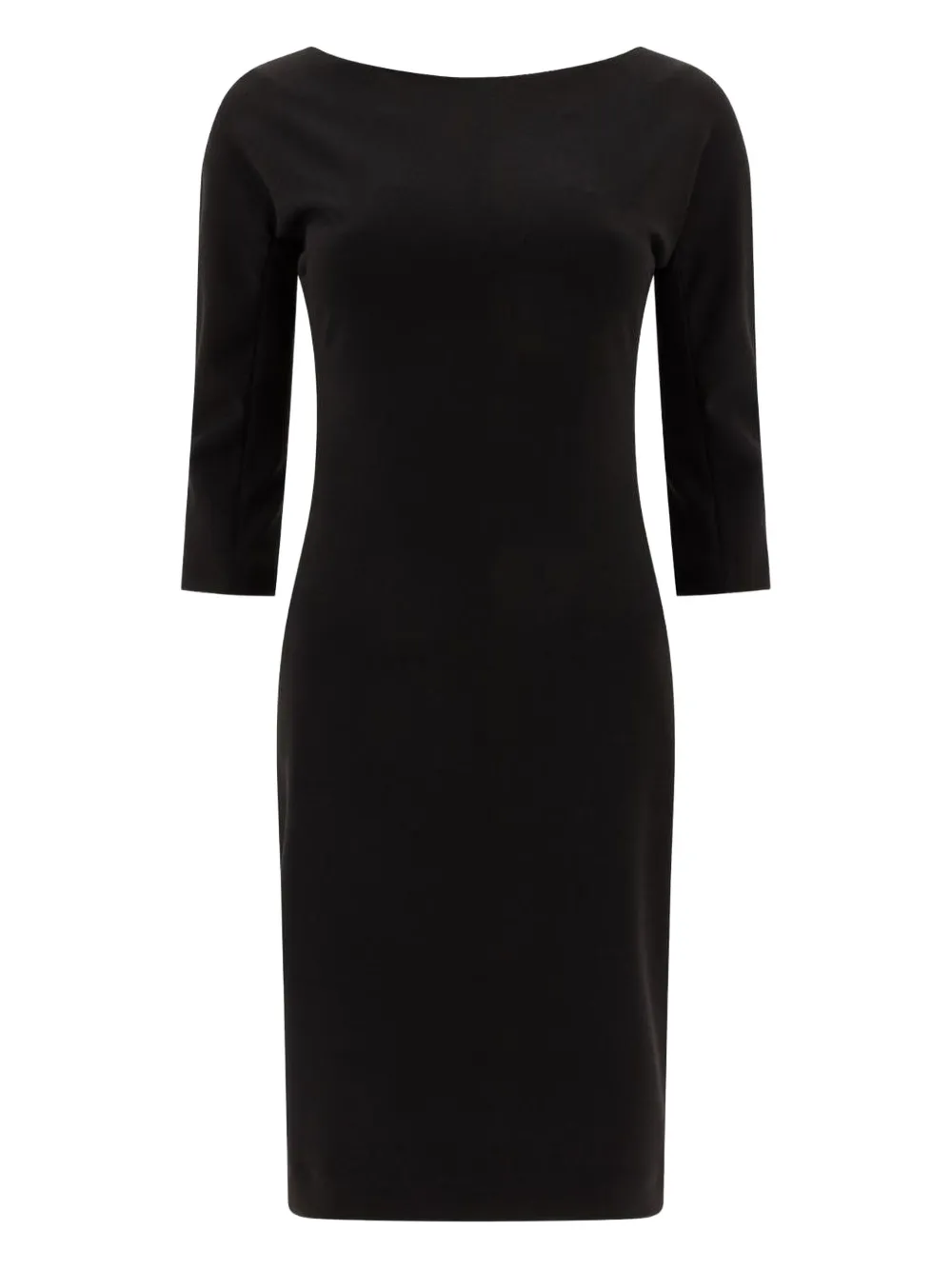 F.It boat-neck midi dress | Black | Image 1