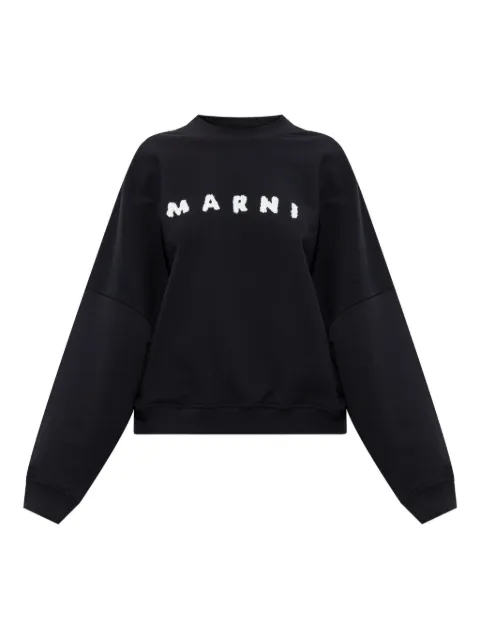 Marni logo-embroidered sweatshirt