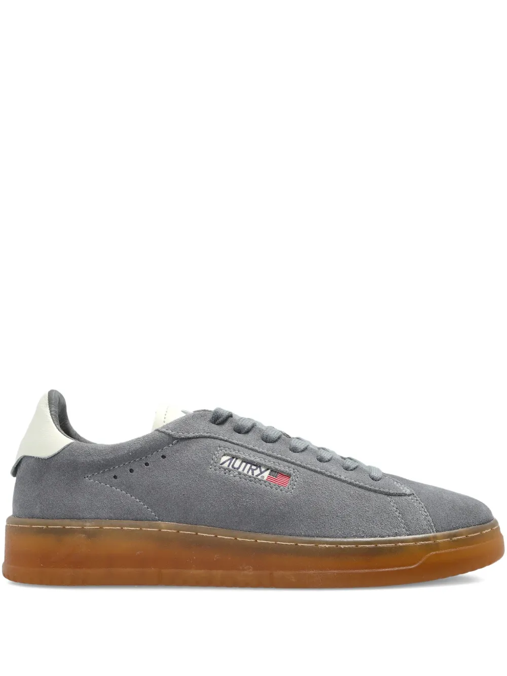 Autry Dalals suede low-top sneakers Grey