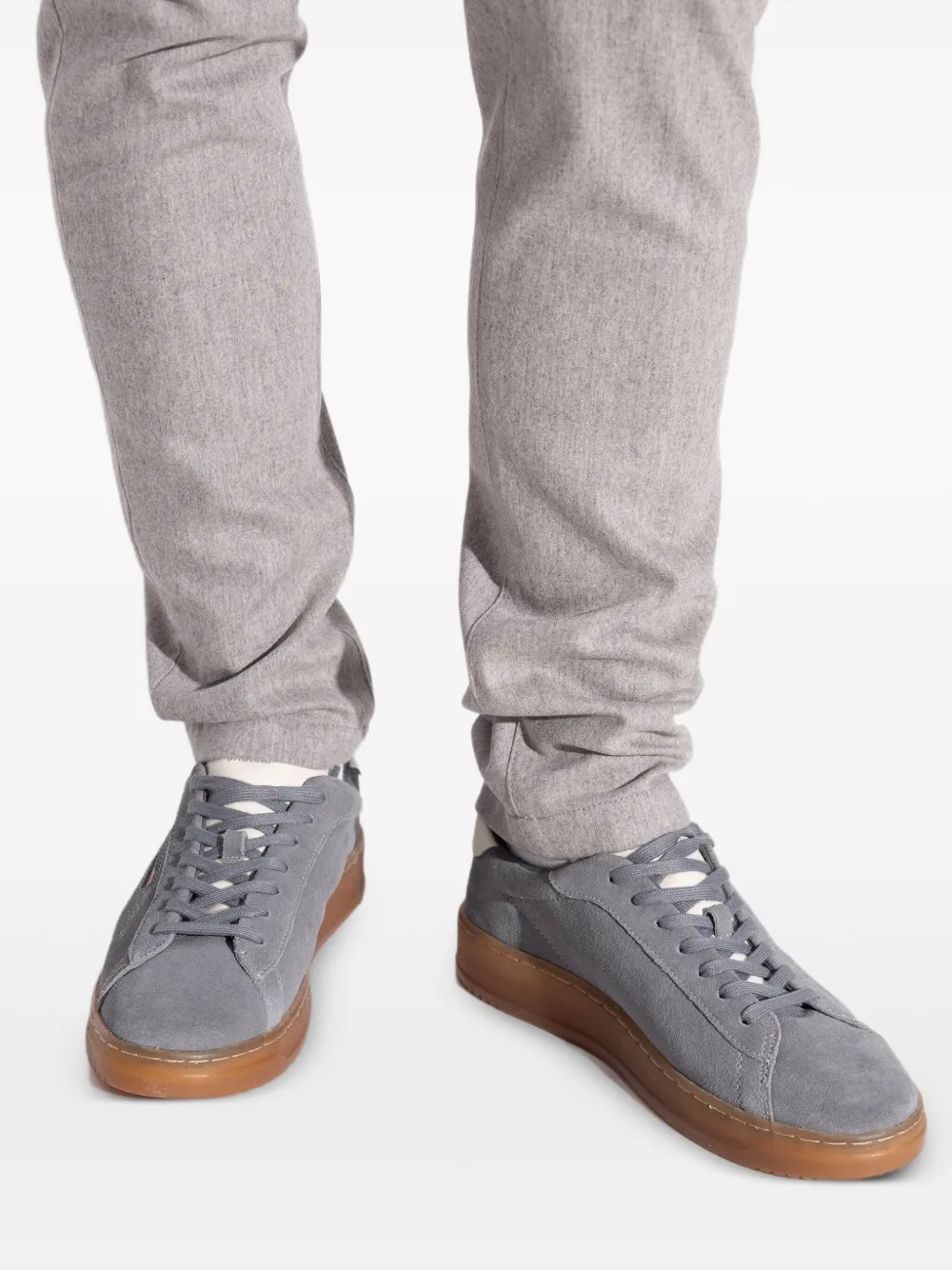 Autry Dalals suede low-top sneakers Grey