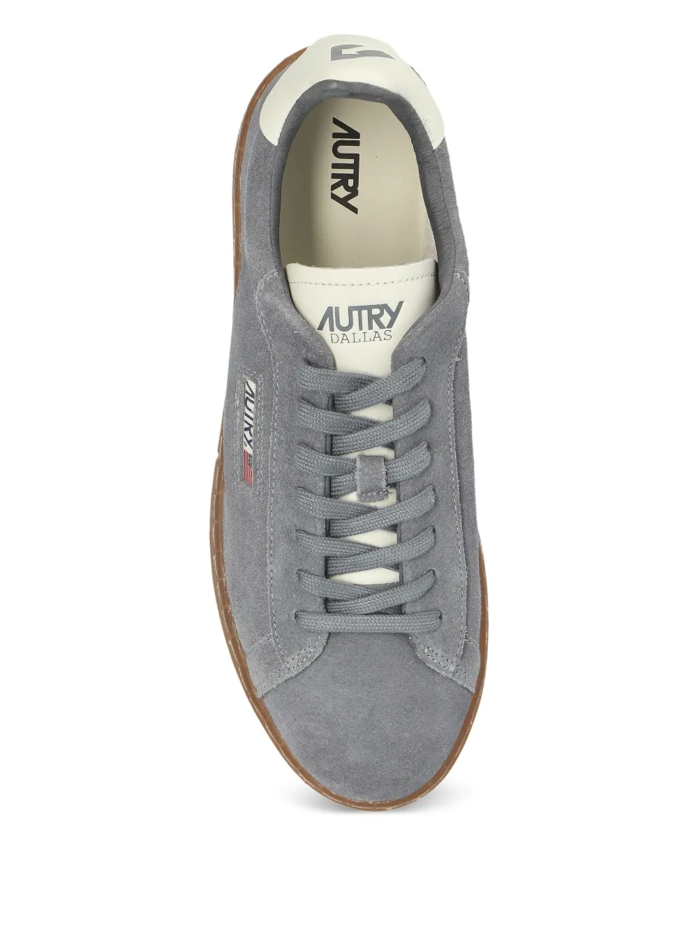 Autry Dalals suede low-top sneakers Grey