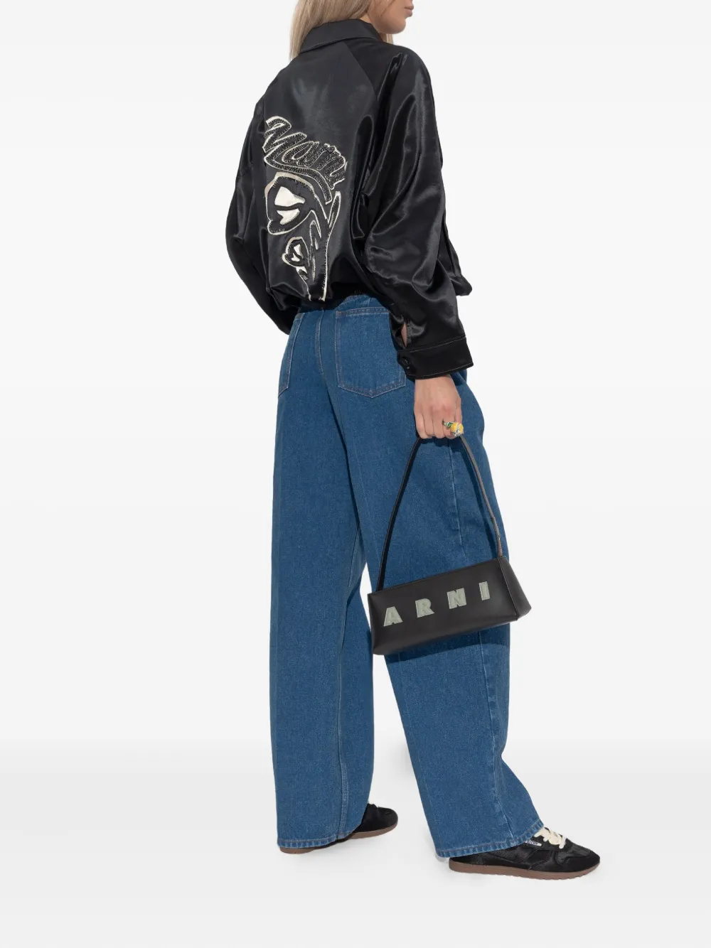 Marni satin bomber jacket | Varsity Jackets | Image 2