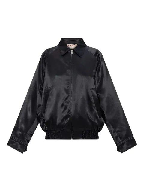 Marni satin bomber jacket
