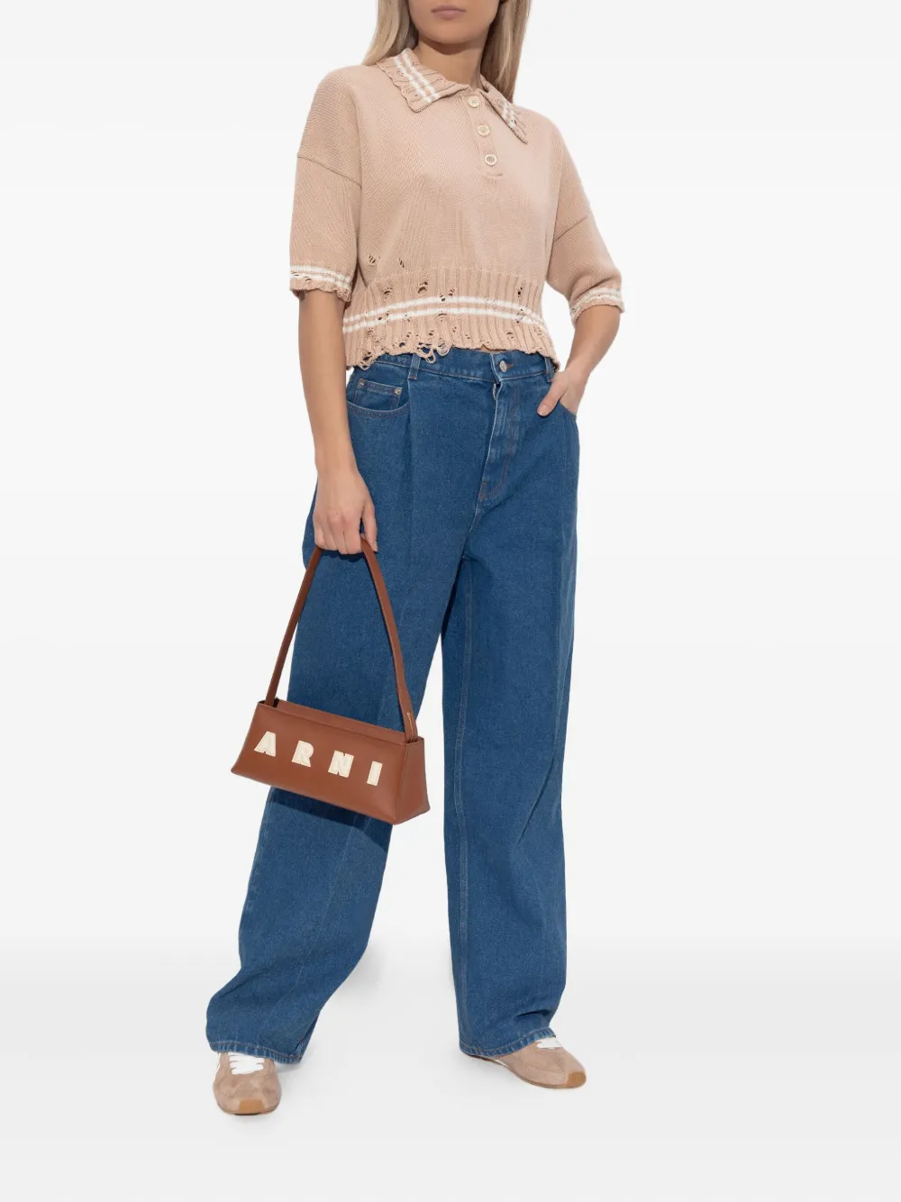 Marni knitted polo top | Polo Tops | Image 2