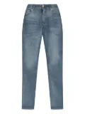 Balmain whiskering-effect jeans - Blue