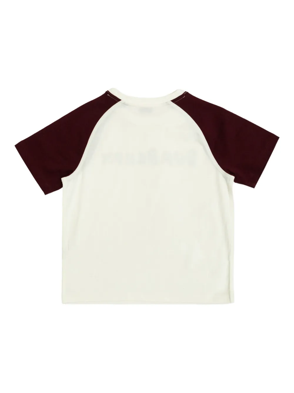 Burberry Kids logo-print raglan-sleeve T-shirt Wit