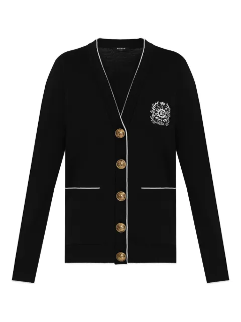 Balmain embroidered cardigan