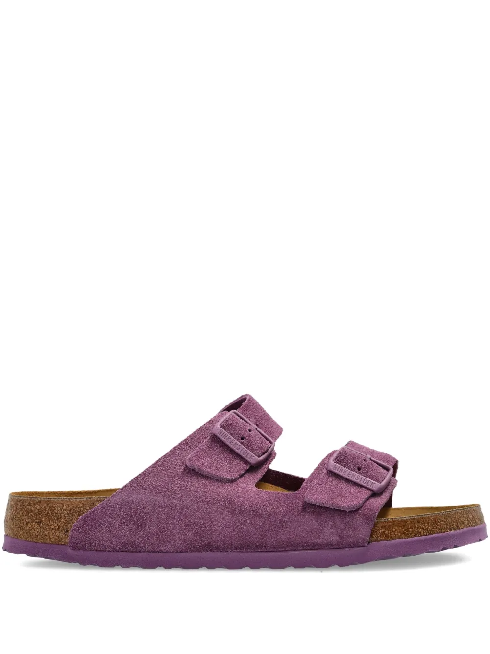 Birkenstock Arizona double-buckle slide sandals Purple