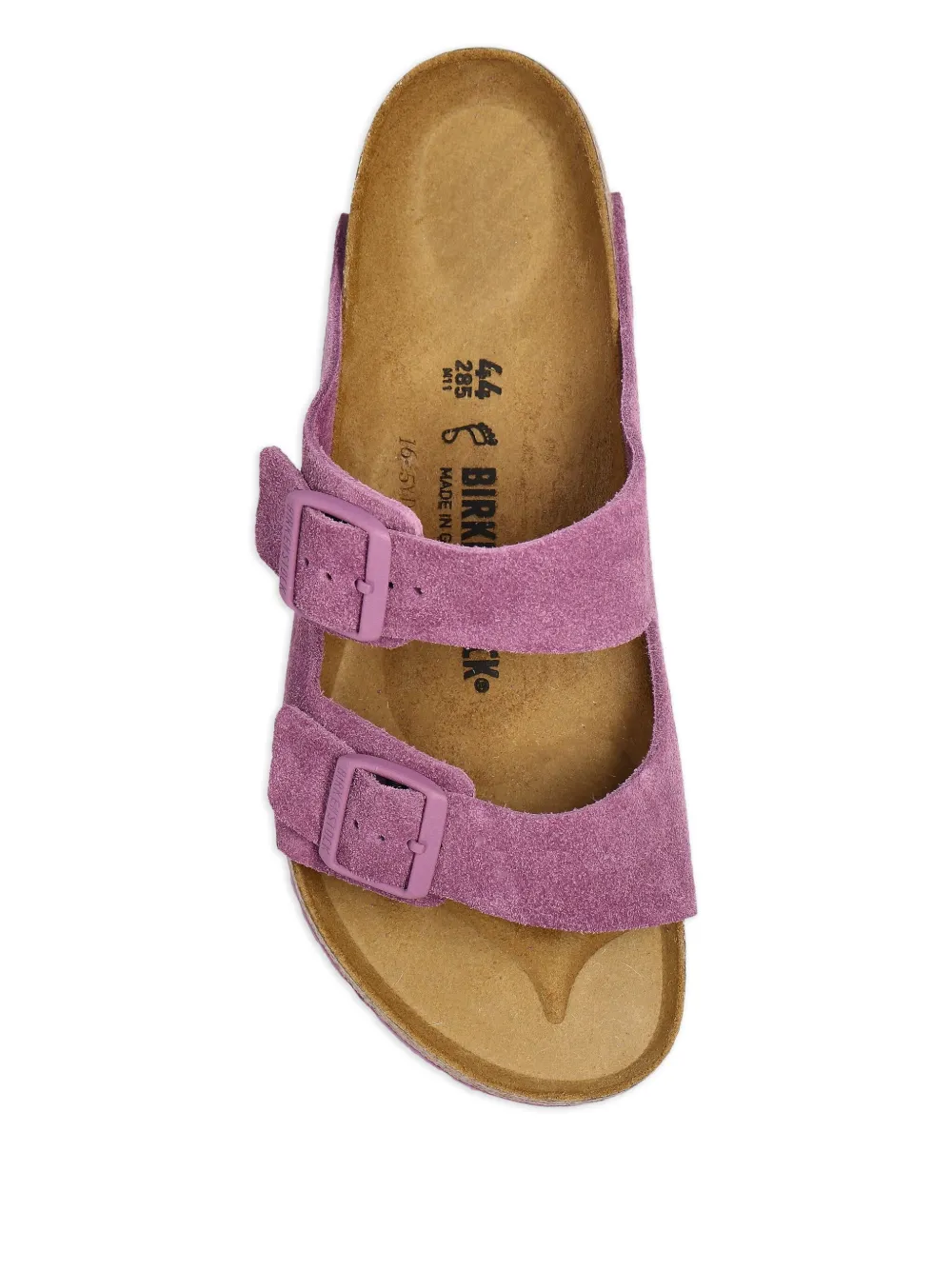 Birkenstock Arizona double-buckle slide sandals Purple