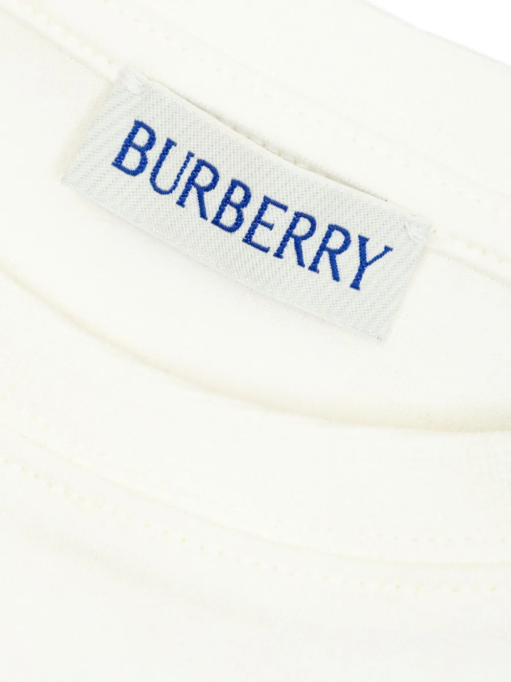 Burberry Kids raglan-sleeve T-shirt Wit