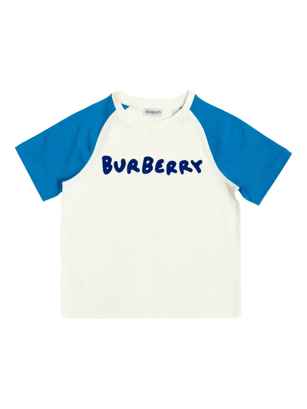 Burberry Kids raglan-sleeve T-shirt Wit