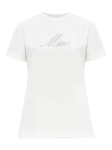 Blumarine rhinestone-embellished T-shirt