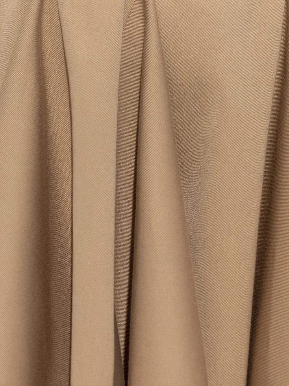 Marni Flared plooirok Beige