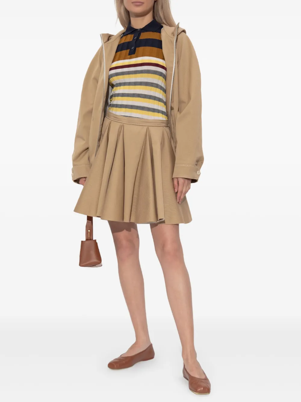 Marni falda acampanada con diseño plisado | Faldas plisadas | Image 2
