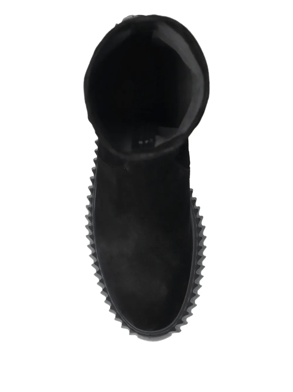 AGL velour ankle boots Black