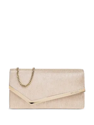 Jimmy Choo Emmie クラッチバッグ | ニュートラル | FARFETCH JP