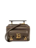 Balmain Buzz leather mini bag - Green