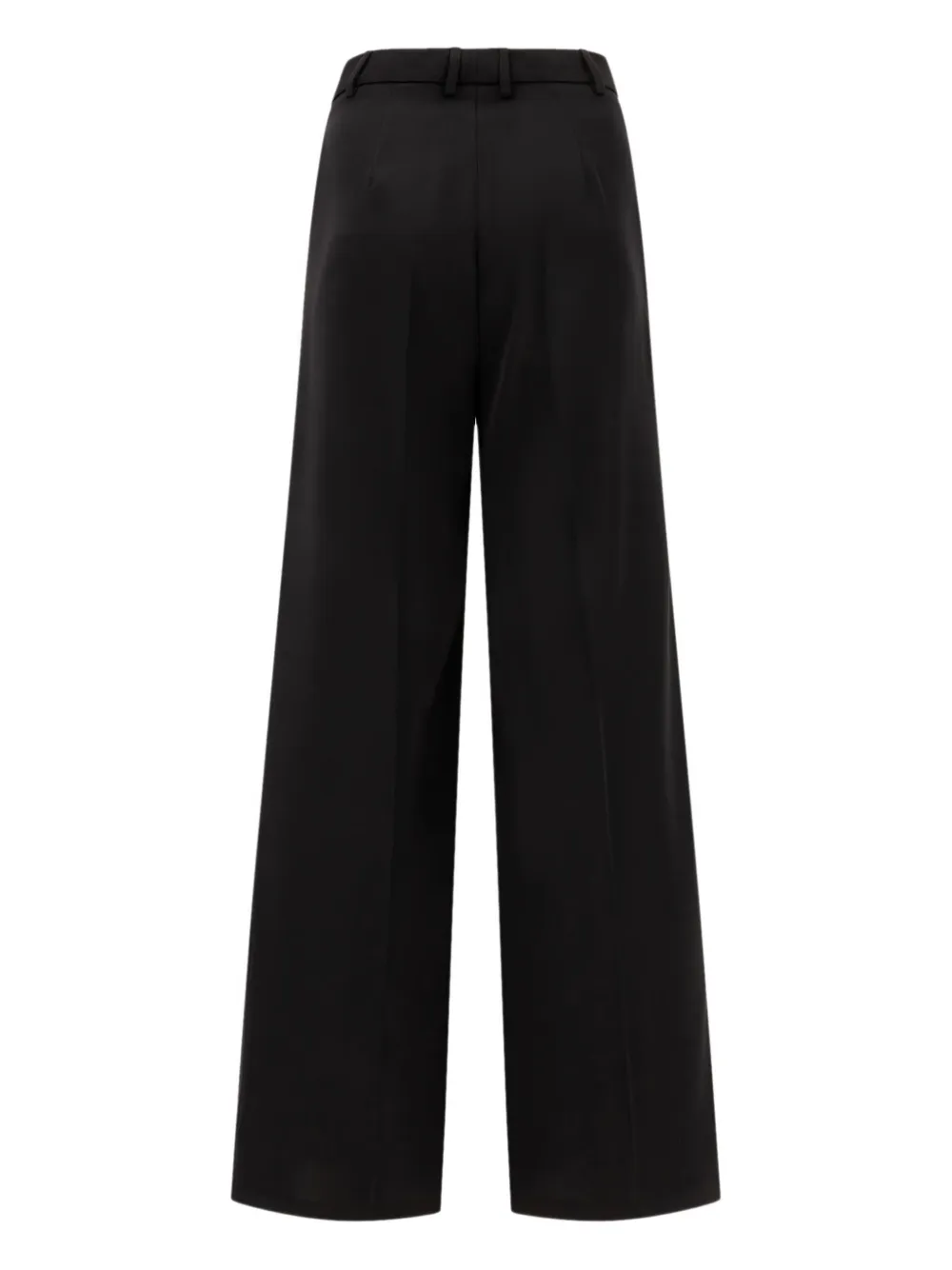 F.It pleated wide-leg trousers - Zwart