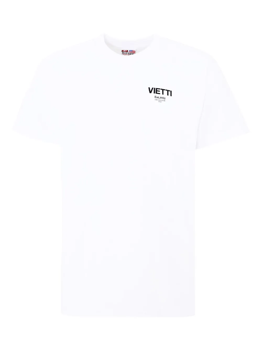 VIETTI MERCHANDISE x Lake Maggiore swan-print cotton T-shirt | White | Image 1