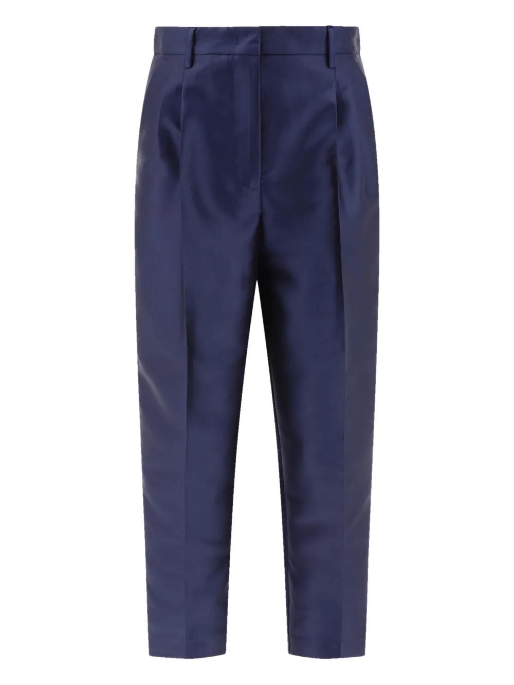 Fit F.it Pleated Trousers In Blue