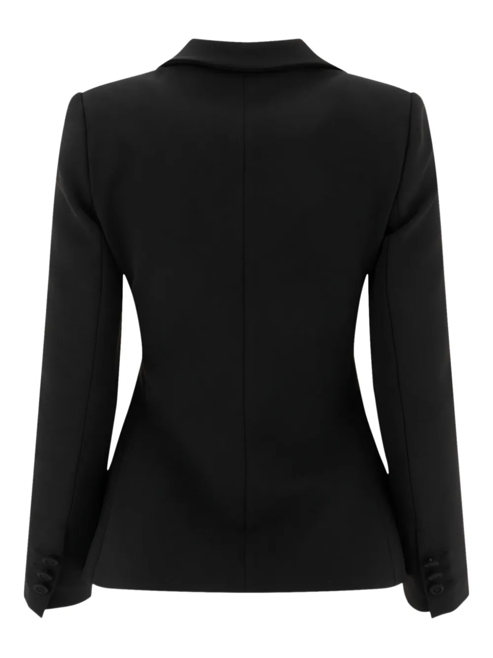 Fit Three-button Ted Jacket In Black