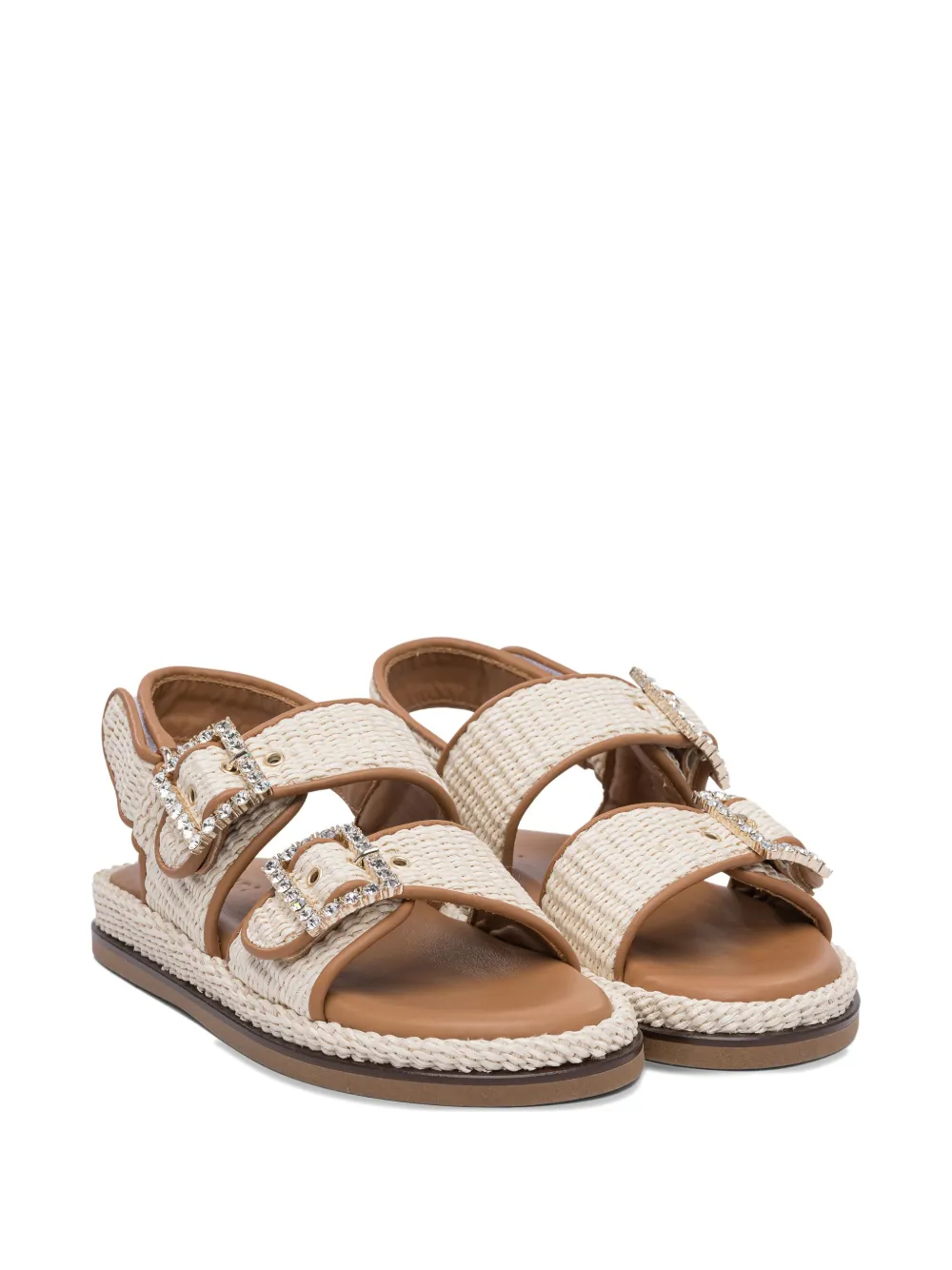 ALIBI buckle-embellished flat sandals | Flat Sandals | Image 2