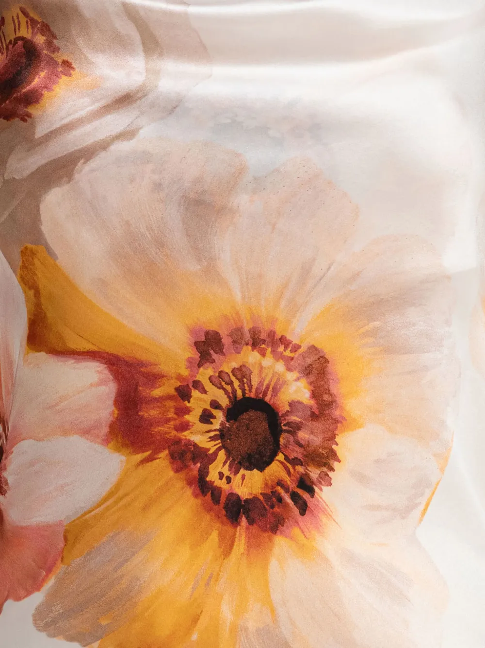 Sleep No More Floral Maxi Dress With Spaghetti Straps In Neutral