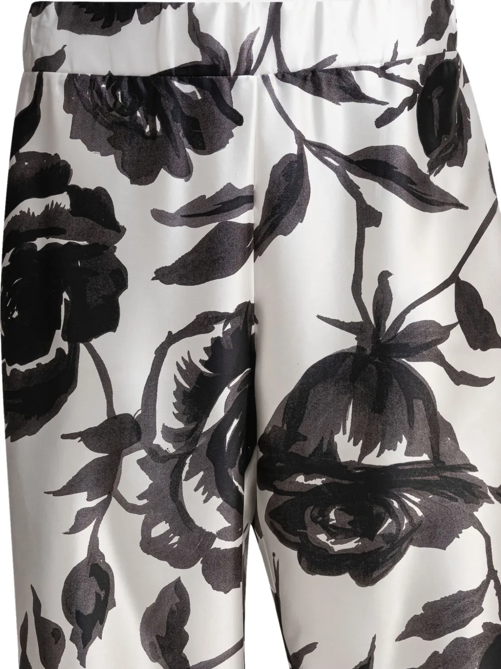 Sleep No More Patterned Silk Pants In Multi