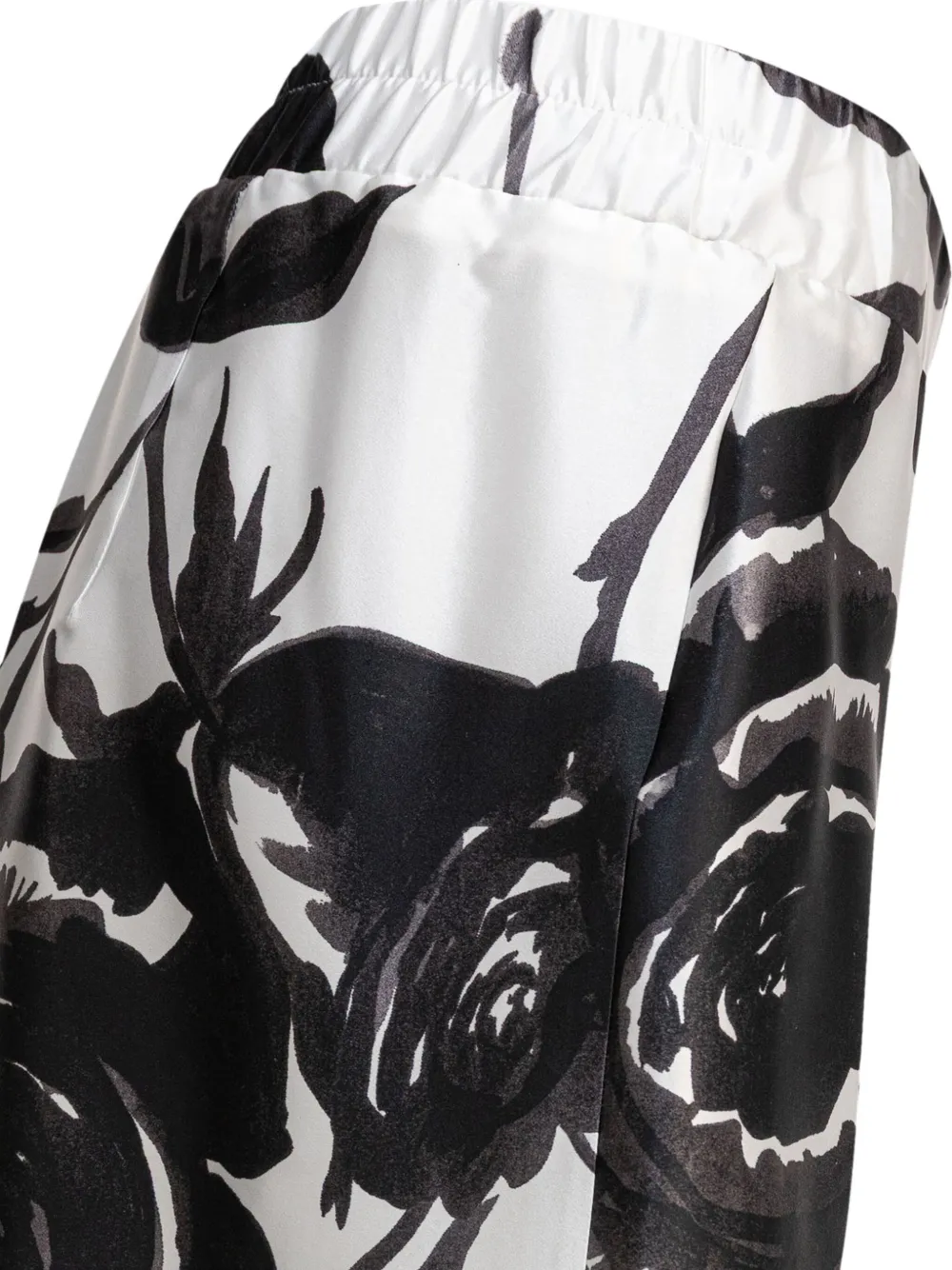 Sleep No More Patterned Silk Pants In Multi