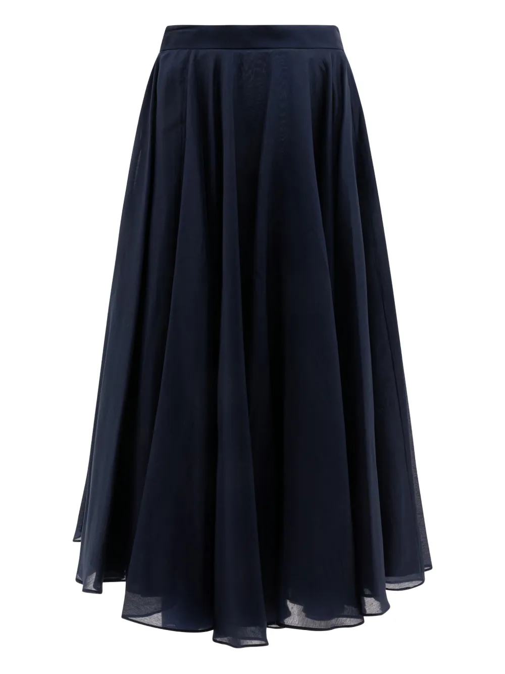 F.It A-line flared midi skirt - Blauw