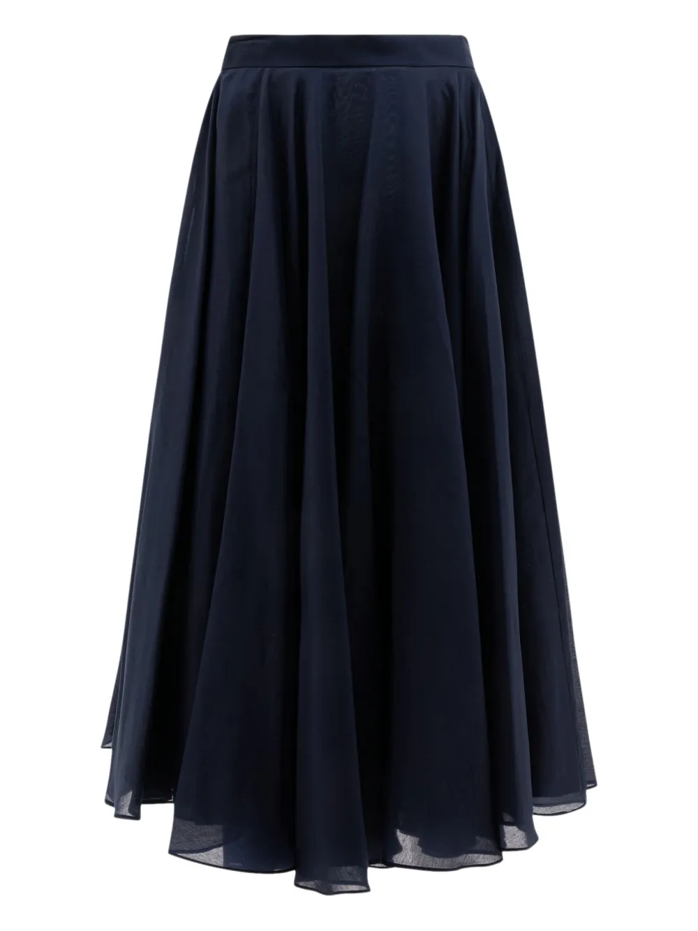 F.It A-line flared midi skirt | Blue | Image 1