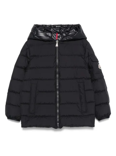 Moncler Enfant جاكيت مبطن بشارة شعار الماركة
