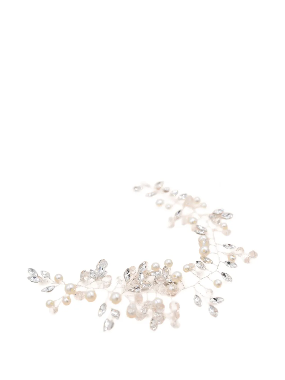 Tulleen Crystal Accent Pearl hair vine | Hair Bands & Head bands | Image 2