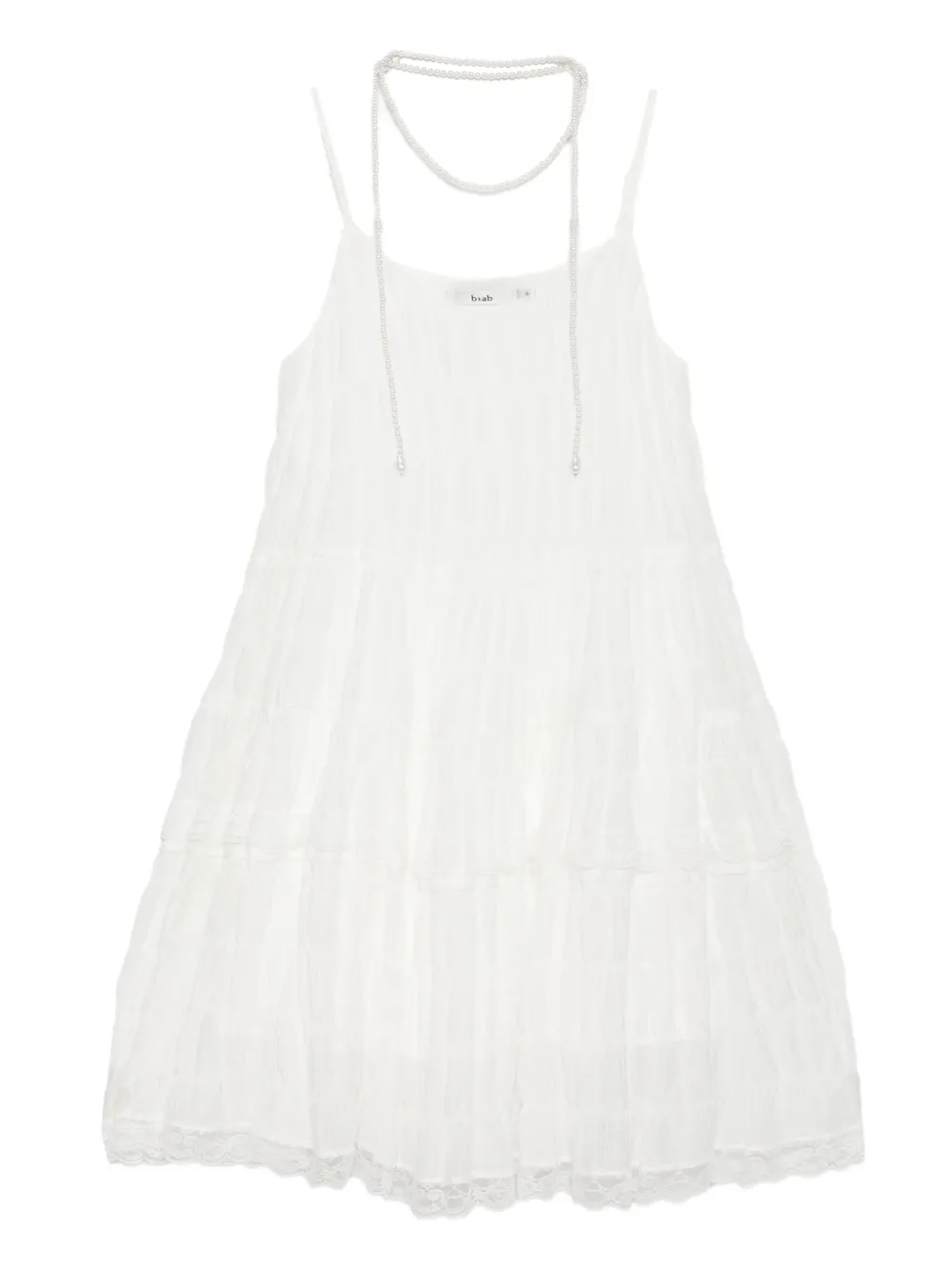 b+ab sleeveless dress | White | Image 1
