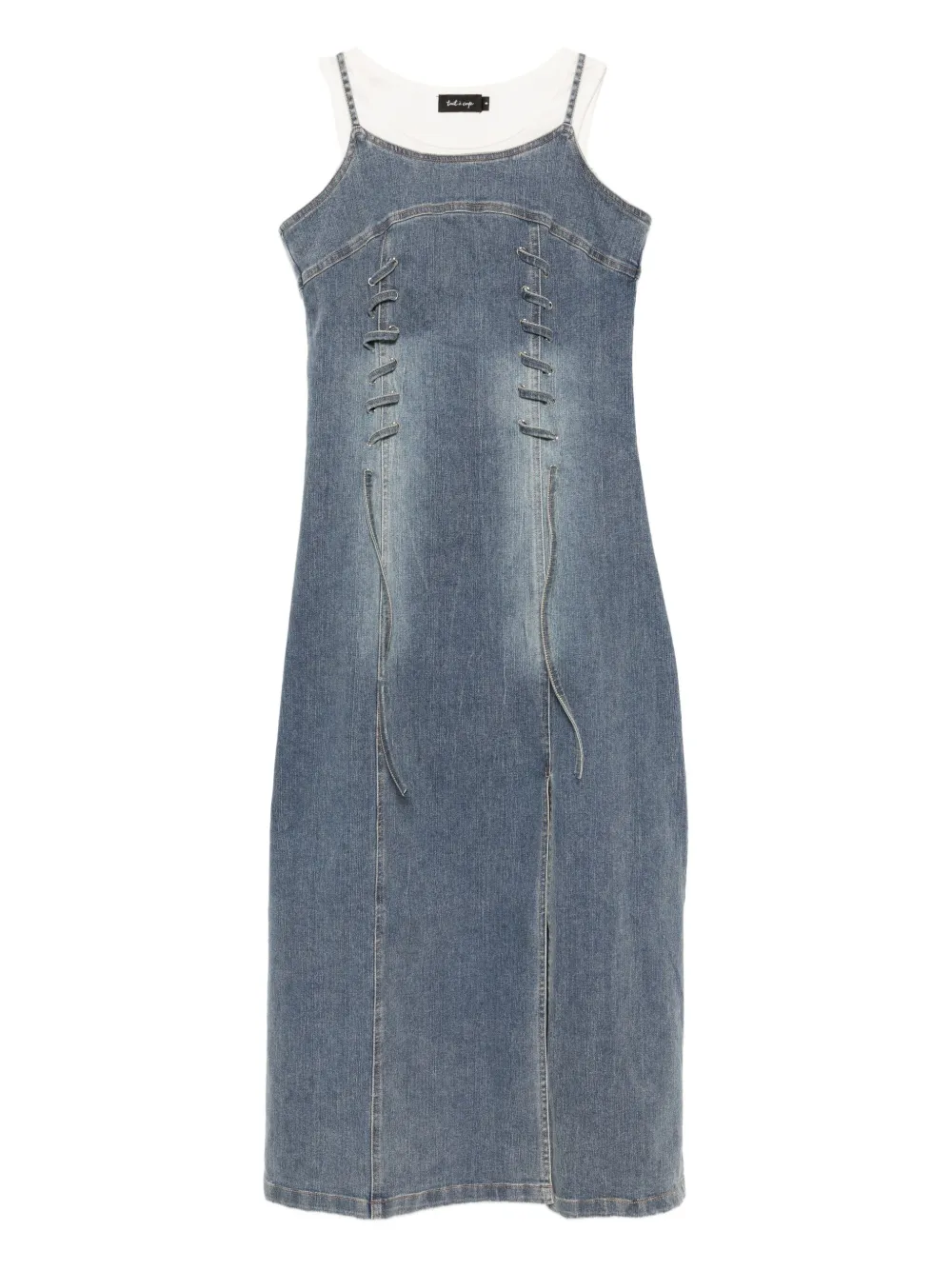 Tout a coup Spijkerjurk Blauw
