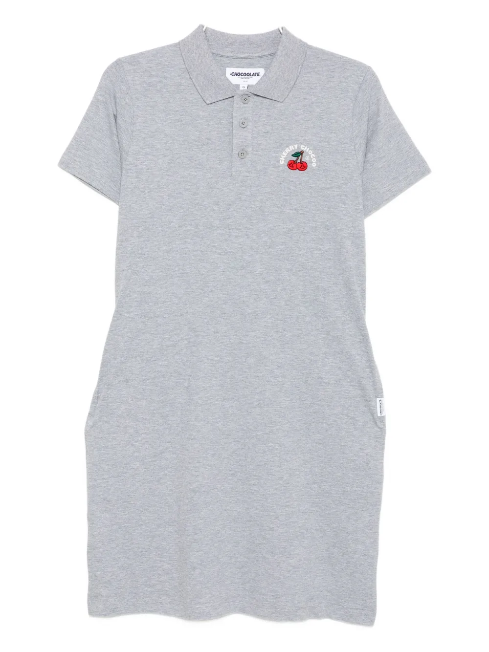 CHOCOOLATE Abito in stile polo - Grigio