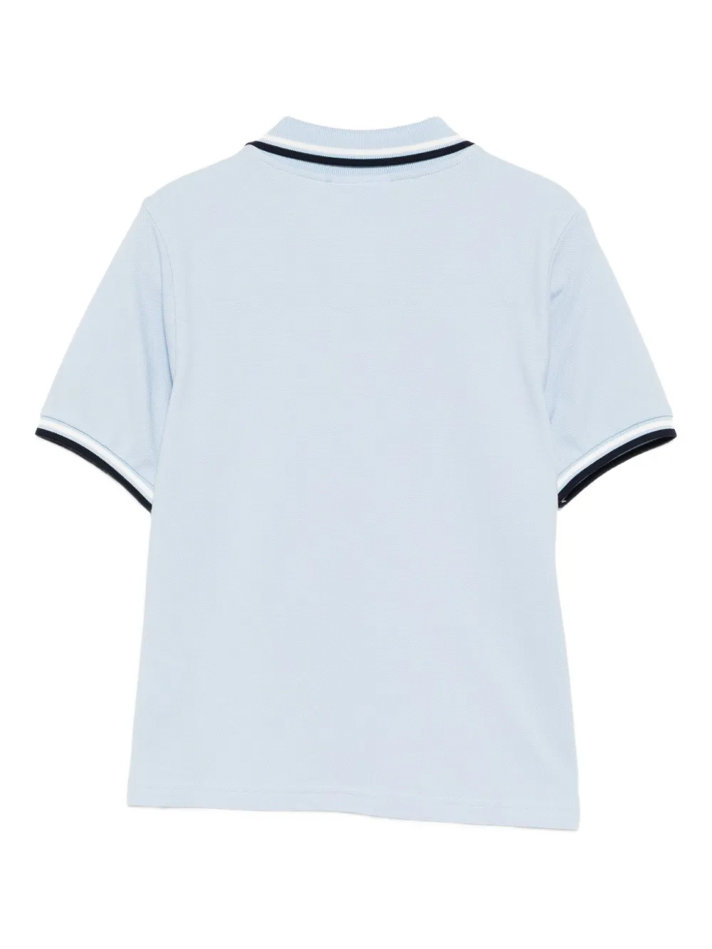 CHOCOOLATE Poloshirt met geborduurd logo Blauw